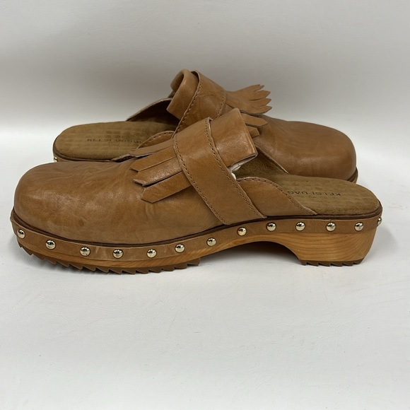 Kelsi Dagger Brooklyn Hobby Kilty Wooden Clogs Sz‎ 9 NWOB - Picture 3 of 9